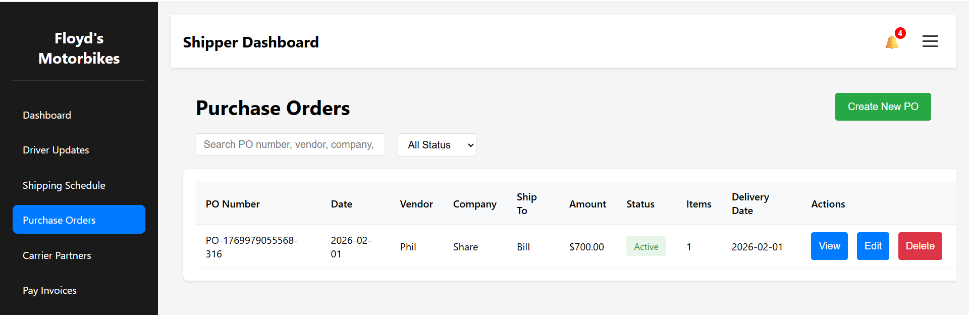 Load flow & execution